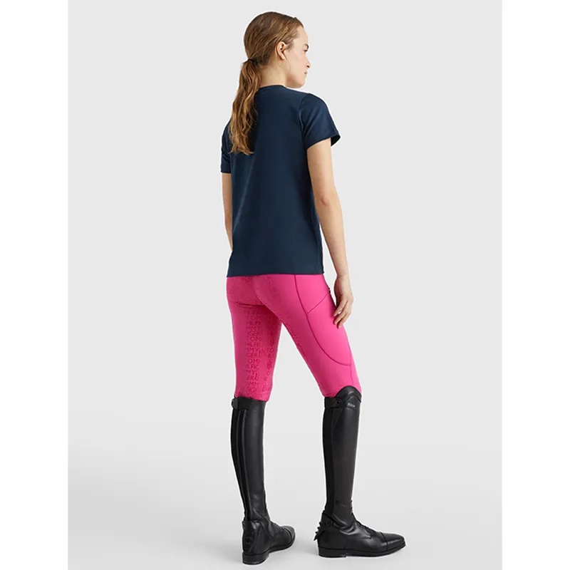 Tommy Hilfiger Women's Rhinestone T-Shirt - Desert Sky-3